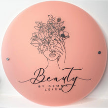 Load image into Gallery viewer, ACRYLIC SIGN - CIRCLE