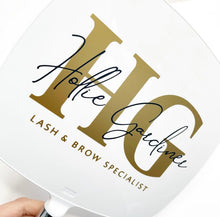 Load image into Gallery viewer, PERSONALISED HANDHELD BEAUTY MIRROR