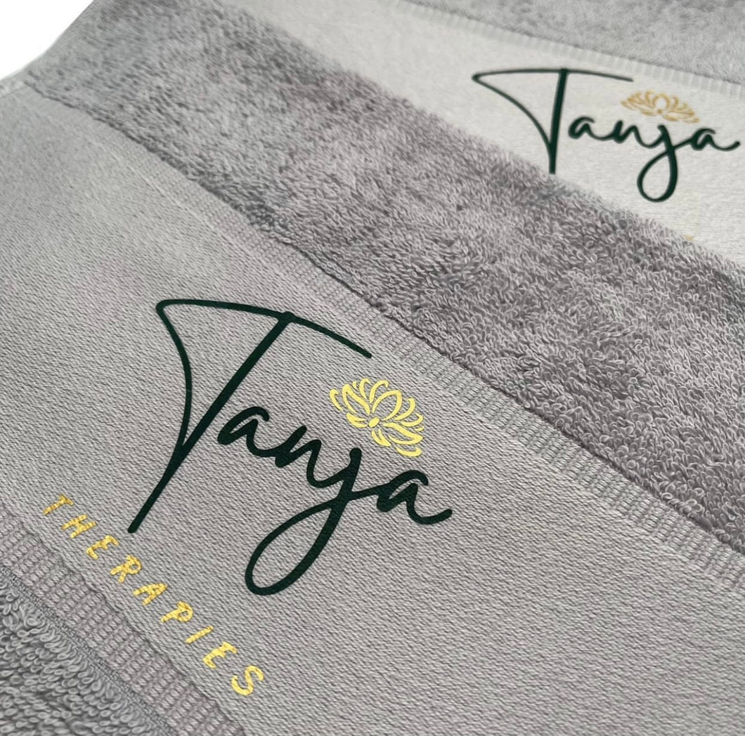 PRINTED LOGO TOWELS