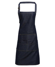 Load image into Gallery viewer, DENIM JEAN STITCH APRON
